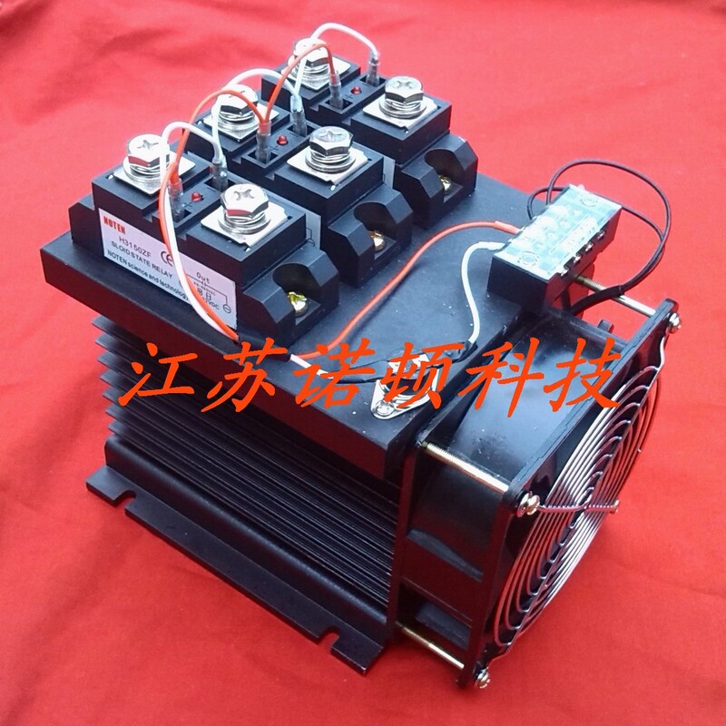 Solid state relay 200A three-phase complete set of industrial grade modules H3200ZF temperature-controlled protection vertical