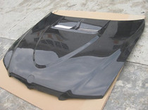 Suitable for BMW E65 hood E65 personality modified carbon fiber cover opening hole Lightweight cover Yichun