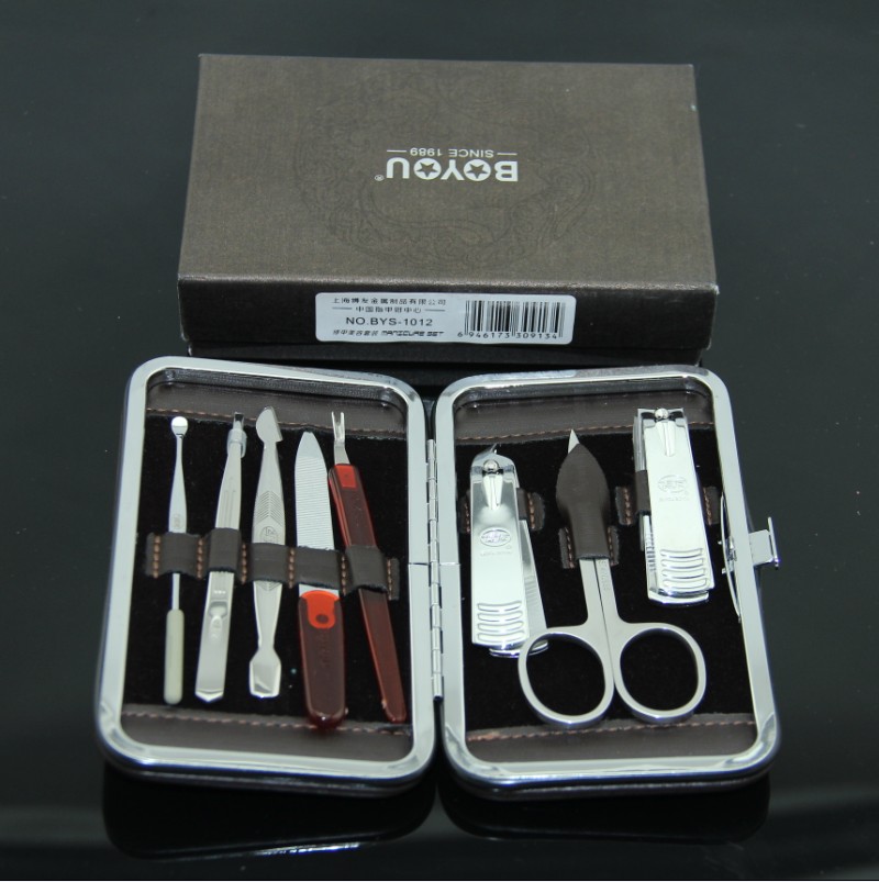Shanghai Bou Friends Beauty Nail Salon With Ear Spoon Suit Nail Clippers Suit BYS-1012 Eight sets