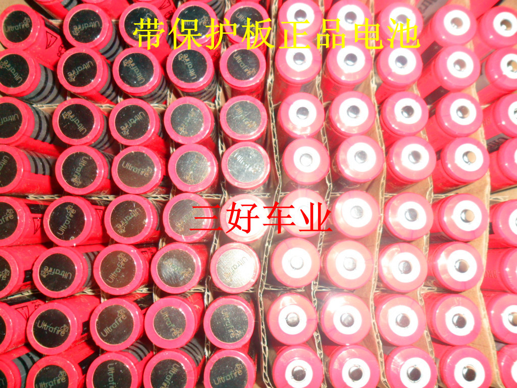 100% 18650 LITHIUM BATTERY LIGHT-LIGHT TORCH BATTERY WITH PROTECTION PLATE LITHIUM BATTERY BRIGHT LIGHT FLASHLIGHT