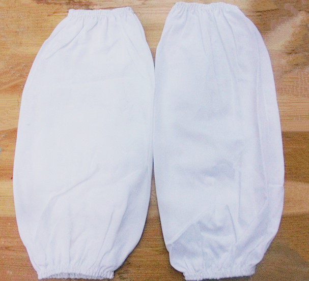 Labor Insurance Sleeves White Sleeves Cotton Sleeves Sleeves Mercerized Cotton Sleeves Wordless White Sleeves