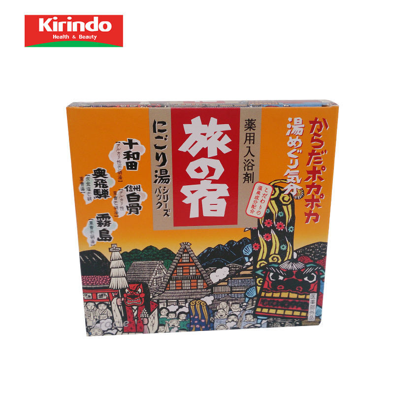【Kirindo】日本进口 旅之宿混合温泉美肌入浴剂 添加药材 13包