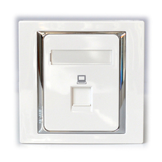 Розетка сетевая LAN Переключатель Саймон новая