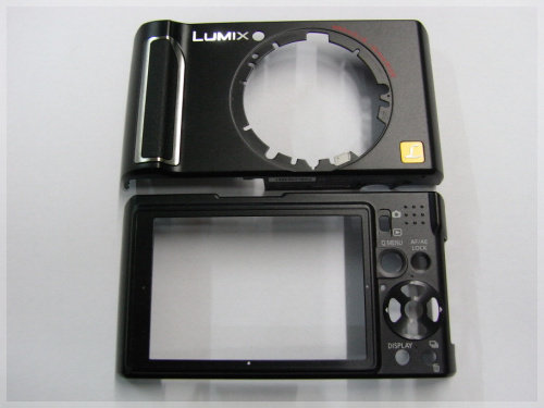 Panasonic DMC-LX3 digital camera accessories front and rear top strip shell shell new original black
