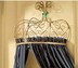 Vương miện Continental Sắt giường vỏ khung giường khung trang trí wrought sắt lưới tòa màn kệ chúa giá đỡ tùy chỉnh quanh - Bed Skirts & Valances rèm treo giường Bed Skirts & Valances