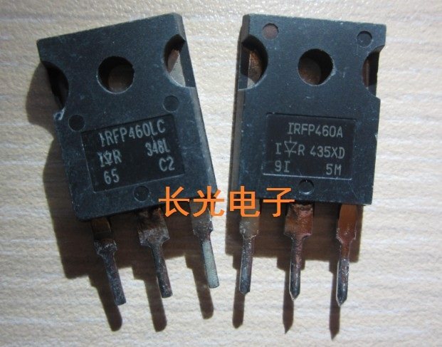 The original dismantling machine IRFP460LC IRFP460A was originally installed new 9 2 spot