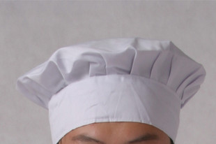 Chef Cloth Hat Chef Hat Pleated Chef Hat White Cloth Hat Kitchen Utensils