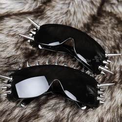 Now imported from South Korea's official website, new style stage performance nightclub singer rivet sunglasses sunglasses