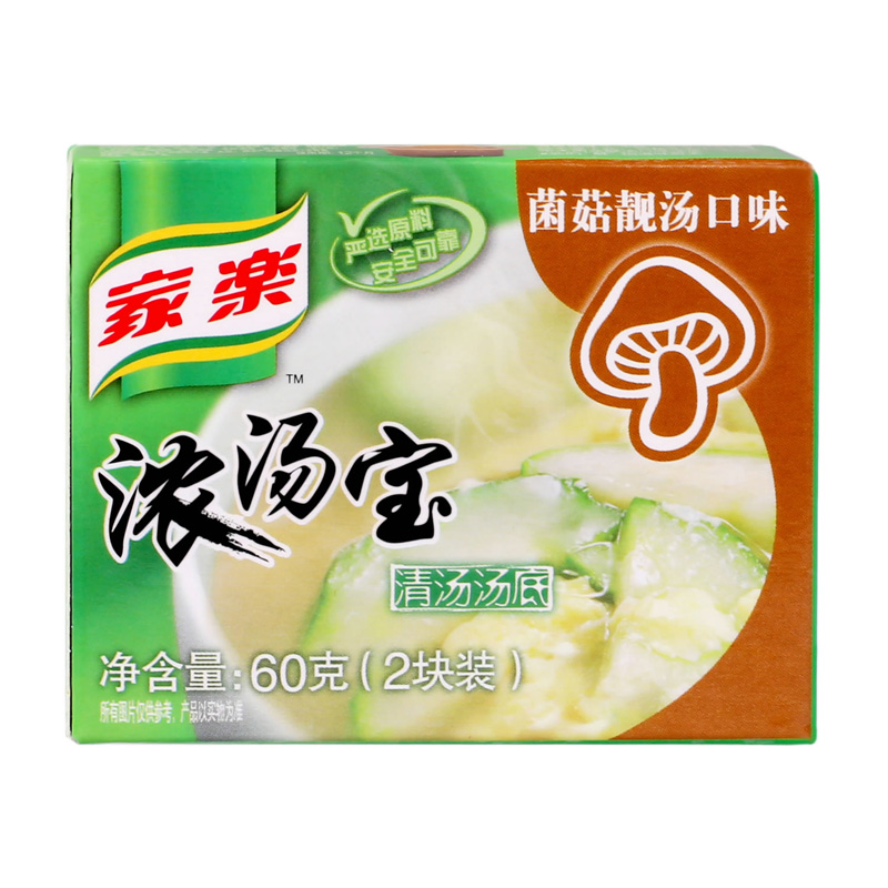 【天猫超市】家乐浓汤宝菌菇靓汤口味60g美味面食火锅汤底