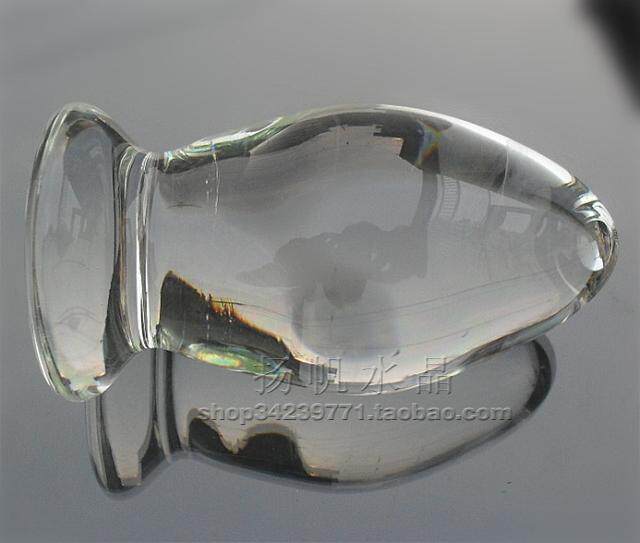 Crystal Dildos Ice Fire Stick Glass Backyard Masturbator G-spot Backyard Butt Plug Sexy Butt Plug Female Appliances
