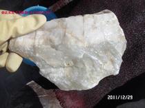 No 325 jade raw material Bare stone Natural rough Kunlun jade mountain material White jade bracelet material 2 38 kg