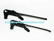 26 side support black iron side support bicycle side support mountain bike side support