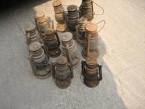 A bunch of different production manufacturers early old horse light nautical lighting lamps store hanging lamp oil lamp lighting lamps collection