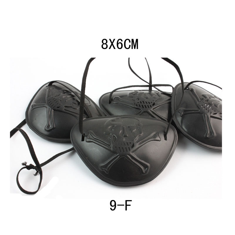 Halloween Horror Caribbean Pirate Solo Eye Dragon Single Blindfold Movie and TV characters Props Cosplay Decorative blindfold