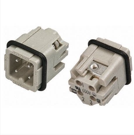 09200032611 Germany imported HARTING 3-pole connector male HAN 3A-M 10A