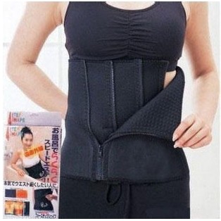 Aerobics fitness 4-stage weight loss belt Corset belt Four-stage belt Body shaping corset belt collection belt Fever protection