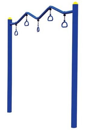 Outdoor Path L214 Handclimbing Cloud Climbing Ladder Community Park Fitness Path Community Sports Fitness Equipment