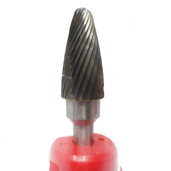 Arc round head (F shape) carbide rotary file