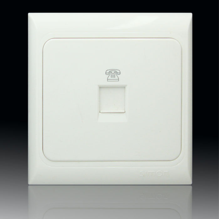 Simon Switch Socket 61 Series Phone socket J60480 Simon switch socket panel