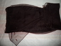 Nostalgic old inventory 80s old gauze towel brown prop collection