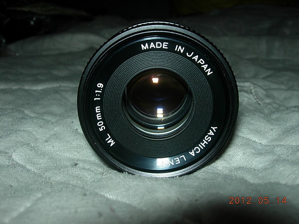 Extremely new Yasika 50mmf1 9ML lens (CY mount)