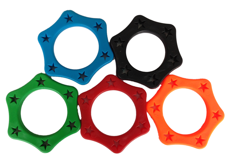 High-toughness hexagonal microphone microphone Wireless Mimi Anti-fall ring Anti-slip ring Anti-rolling ring inner diameter 37 5