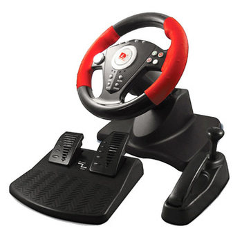 Dillon gaming steering wheel PU808 ເຄື່ອງຄວບຄຸມເກມຄອມພິວເຕີ Need for Speed ​​​​steering wheel simulation with vibration