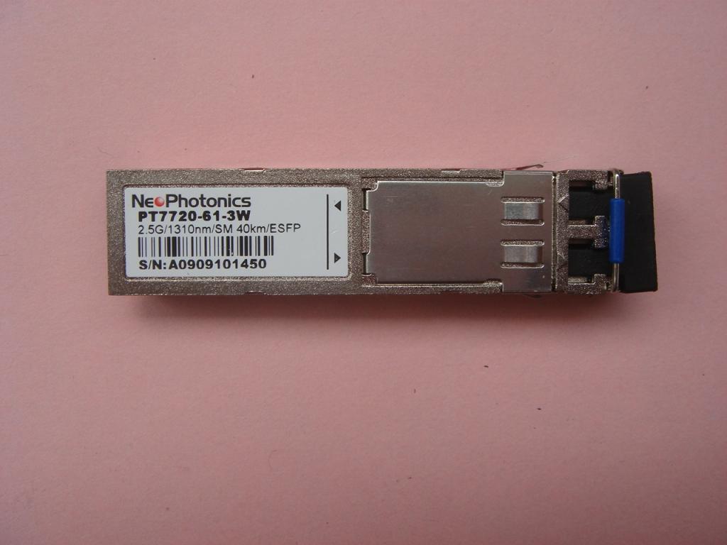 PT7720-61-3W 2 5G 1310NM SM 40KM ESFP Fiber Module