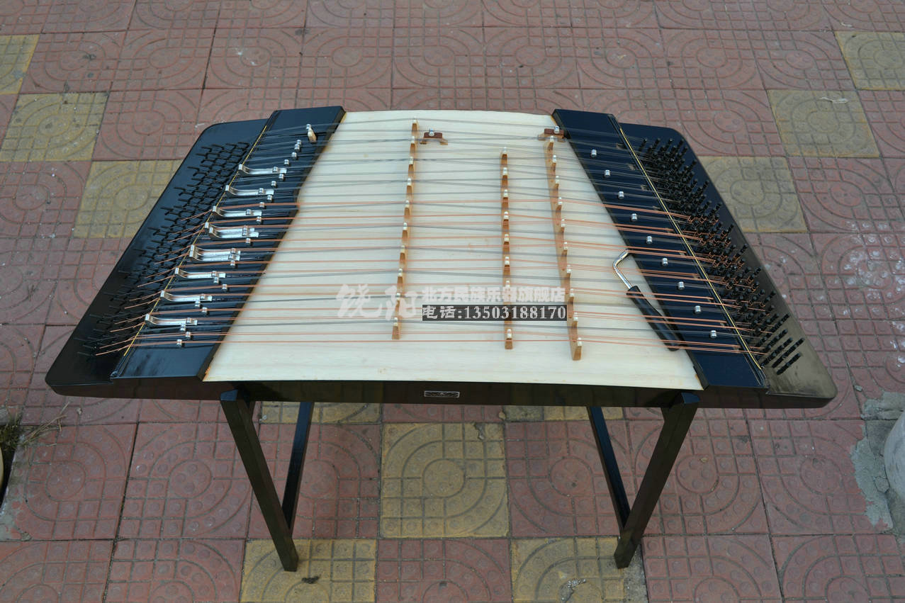 Hebei Raoyang Northern National Musical Instrument Factory small transposition yangqin three rows of small yangqin stage performance