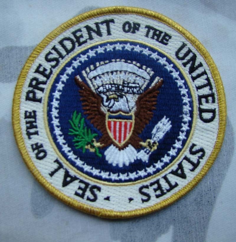 Embroidery Badge United States Presidential Badge Presidential Identification Chapter Jacket Accessories