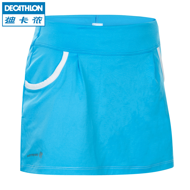 迪卡侬 儿童网球裙/裙裤 女童夏季羽毛球运动裙/短裙子ARTENGO