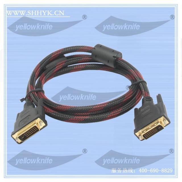 Scalpel JD018 DVI-D (24 1) Digital high-definition signal line gilded double magnetic ring 1 5 m