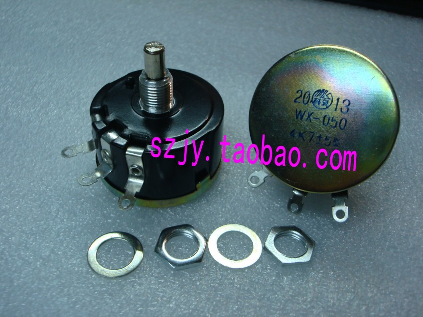 WX112 (050) single-turn wire wound potentiometer 1K 2 2K 3K3 4 7K 5K6 10K 15K 22K 47K