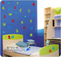 FANCY-FIX Fanfei brand wall stickers PVC waterproof environmental stickers childrens room cartoon decoration stickers letters