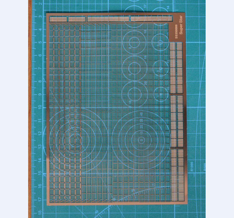SS-Model 350006 1:350 modern American railings