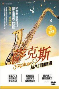 正版 萨克斯演凑技巧 速成教程 萨克斯 从入门到精通 1DVD