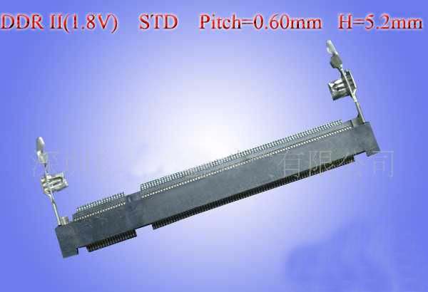 so dimm 200pin notebook second generation memory slot 4 05 28 09 2MM 1 8V