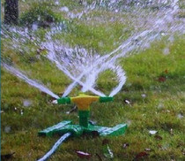 New store Special lawn sprinkler three-pronged landscape rotary sprinkler H base nozzle watering tool sprinkler