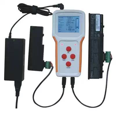 Portable notebook computer battery tester RFNT2 test charging two battery channels