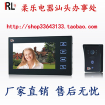 Credit card unlocking function color video intercom doorbell soft house cat eye access control telephone L-10ID