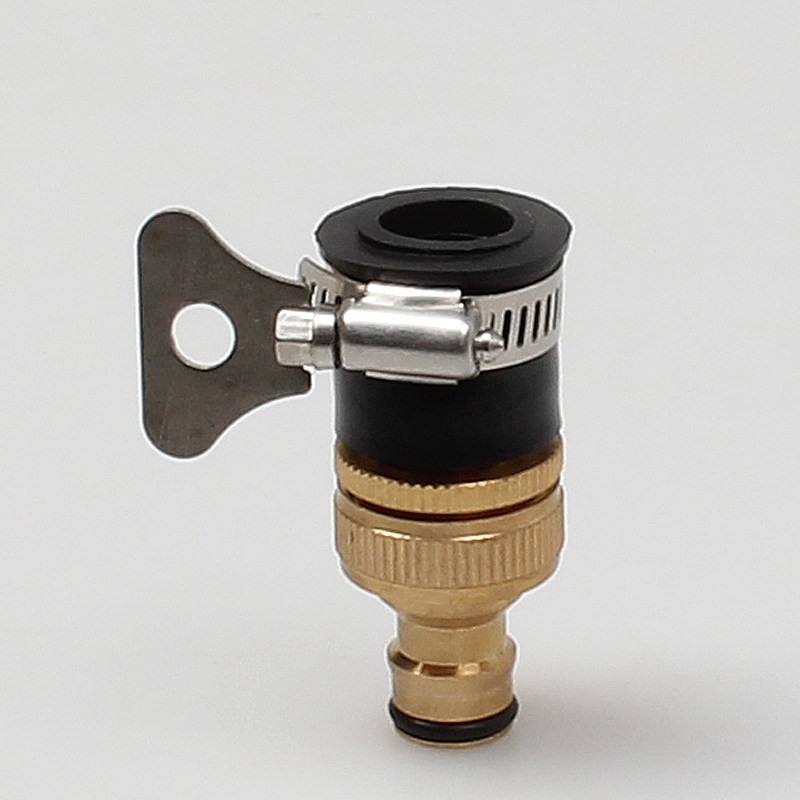 Universal joint quick car wash hose Wanuse tap turn washing machine old tap conversion quick copper pick up