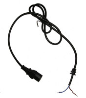 Electric car charger output line square head three vertical product type plug