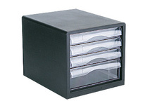 Able 9774 Cabinet Plastic Drawer Information Office Archives Cabinet Four-floor finishing cabinet Information cabinet Storage cabinet