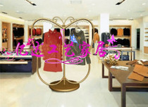 Iron Art Clothing Show Shelves Landing Style Men And Women Clothes Hangers Butterfly Type Clothing Racks ISLAND SHELF CLOTHING STORE SHELVES