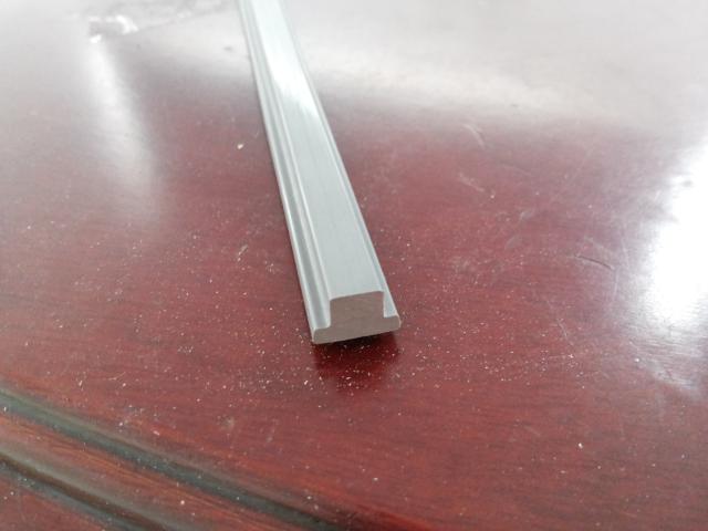 Positive square round PVC tubing profile T type pipe 10 * 7