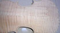 The mid-stall white-germ violin is entirely handmade]