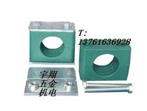 Light plastic pipe clamp with cover plate light oil pipe clamp pipe clamp fixing seat 6mm (inner hole size)