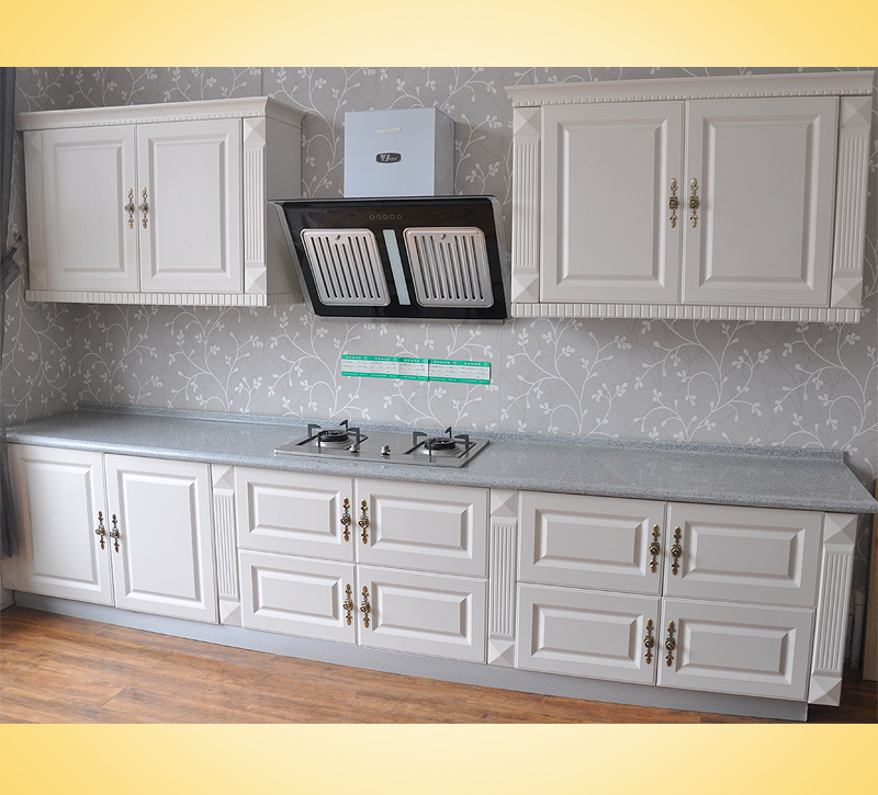 Order to make the overall overall cabinet? with door quartz stone stone table surface baking varnish plastic-forming rigid door panel marble integral cabinet