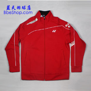 YONEX CS5123-688 red men's cotton badminton shirt long-sleeved jacket Yonex ball uniform