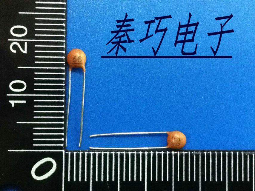 56P porcelain sheet capacitive straight 56p 56p 50v 20 20 a total of 1 Yuan